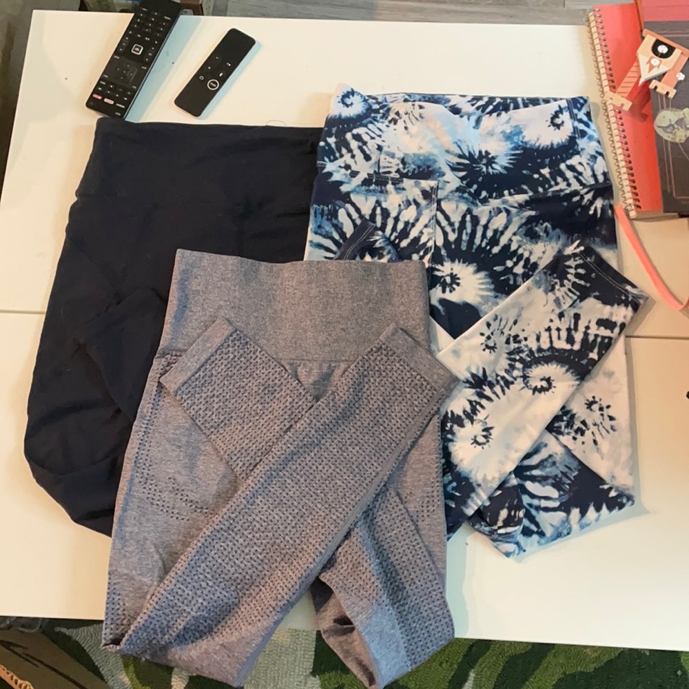 Blue leggings bundle!